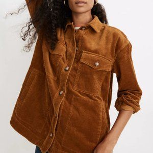 Madewell Corduroy Yorkway Shirt-Jacket Size Medium